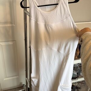 White Athleta Athletic Dress